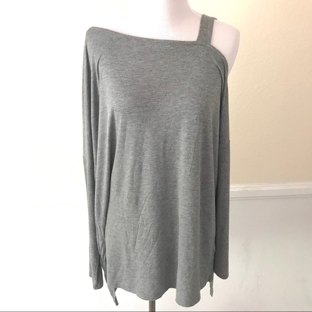 ❗️SOLD❗️DKNY Women's Cold Shoulder Blouse - Picture 1 of 8